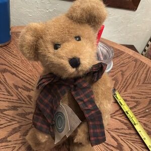 BOYDS Bear BRAXTON B BEAR Soft Jointed Cuddles Retired Original Tag